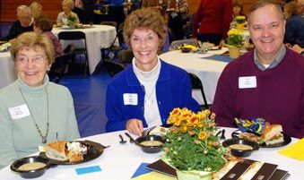Marie Schultz and Rod and Gwen Larson