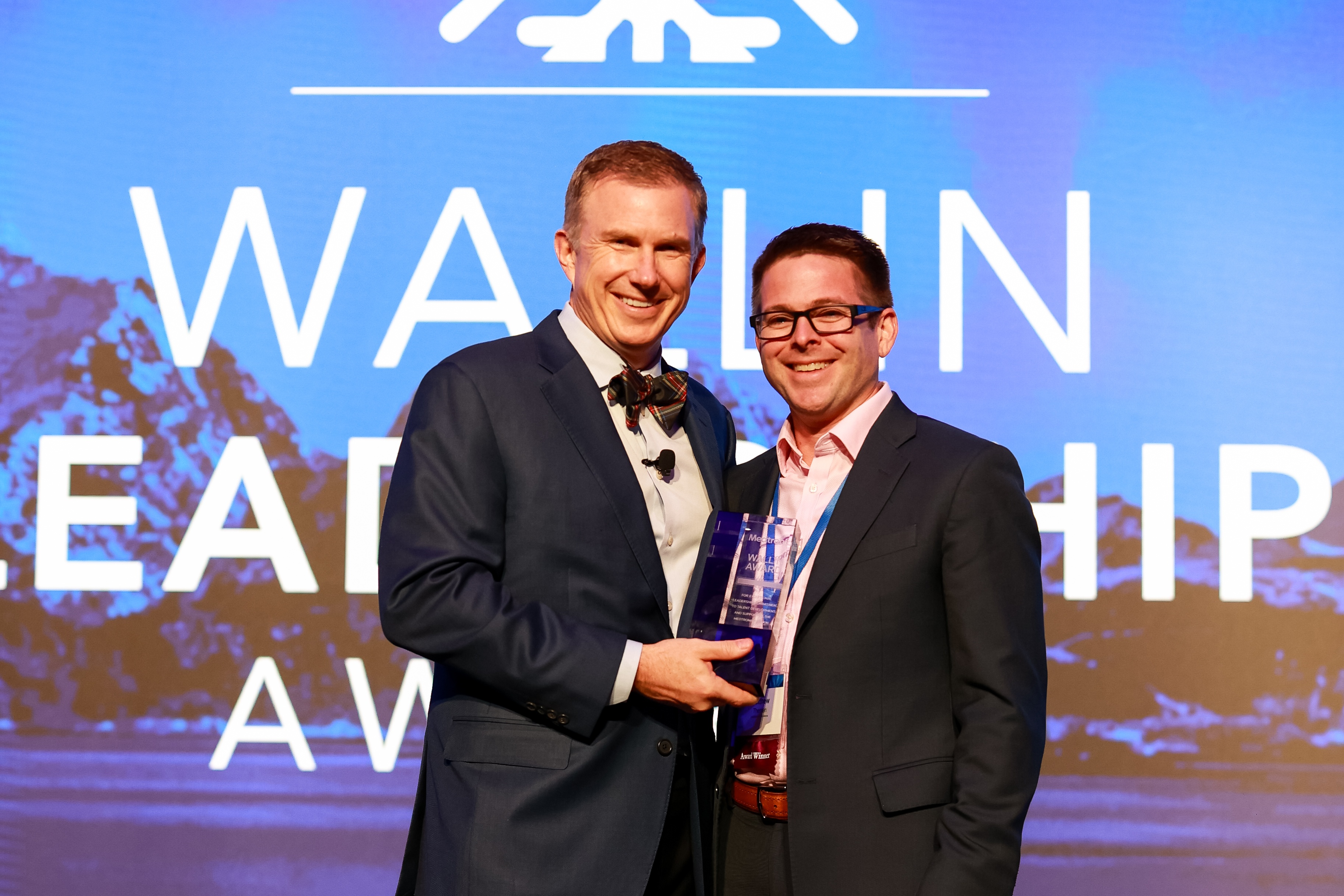Therrien wins Medtronic's Wallin Leadership Award