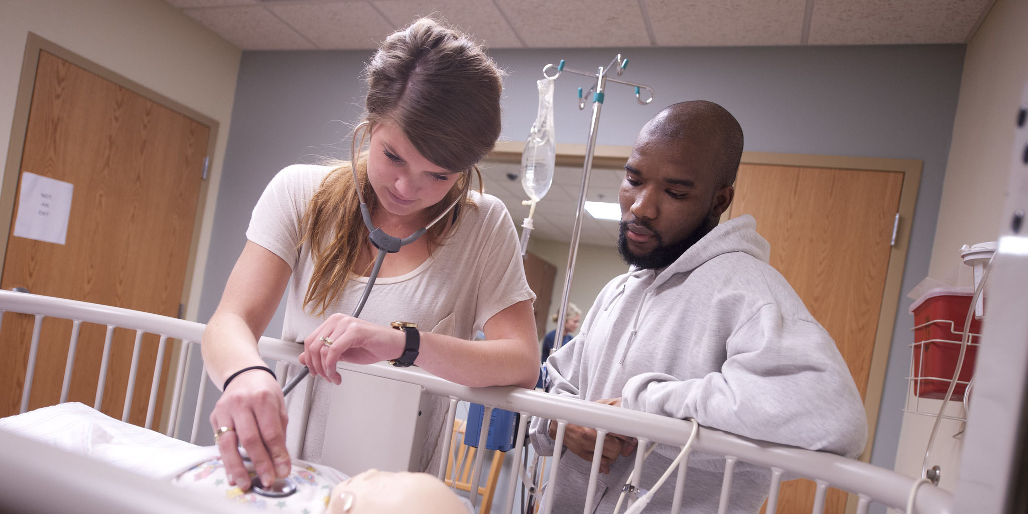 nursing students at Bethel University