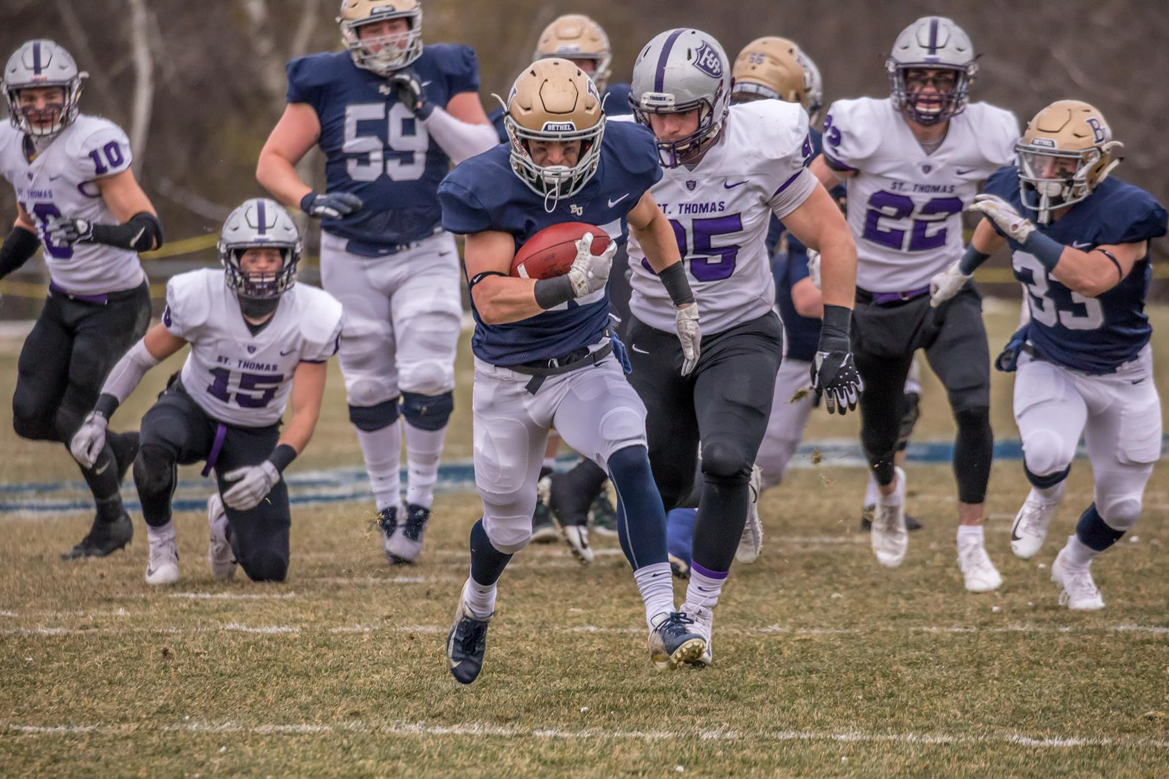 Bethel football team powers its way into the NCAA DIII Playoffs Bethel University